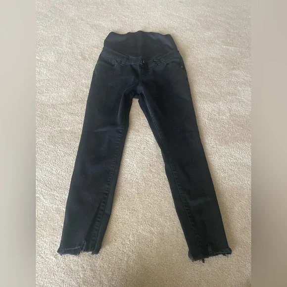 Abercrombie & Fitch Super Skinny ankle Maternity Jeans. Women size 31/12 - Picture 11 of 13